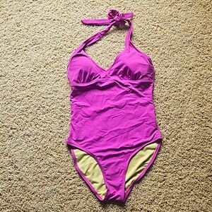 ☀️ Athleta Purple One Piece Bathing Suit
